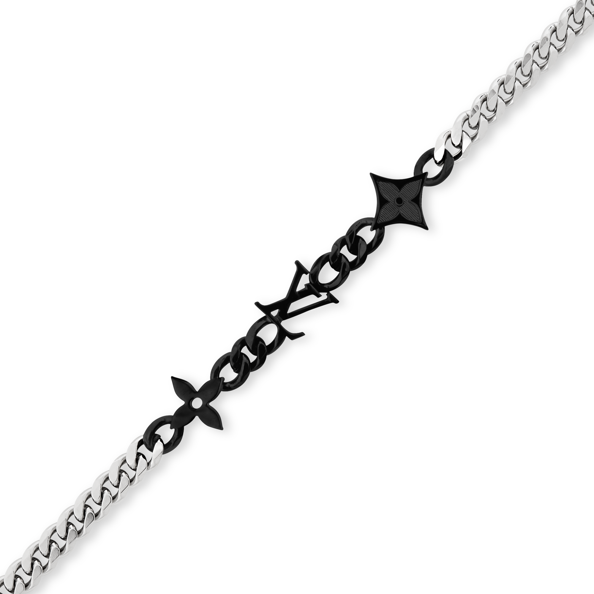 Pulsera Monogram Row S00 Hombre Joyería Pulseras | LOUIS VUITTON (Zoom de producto)