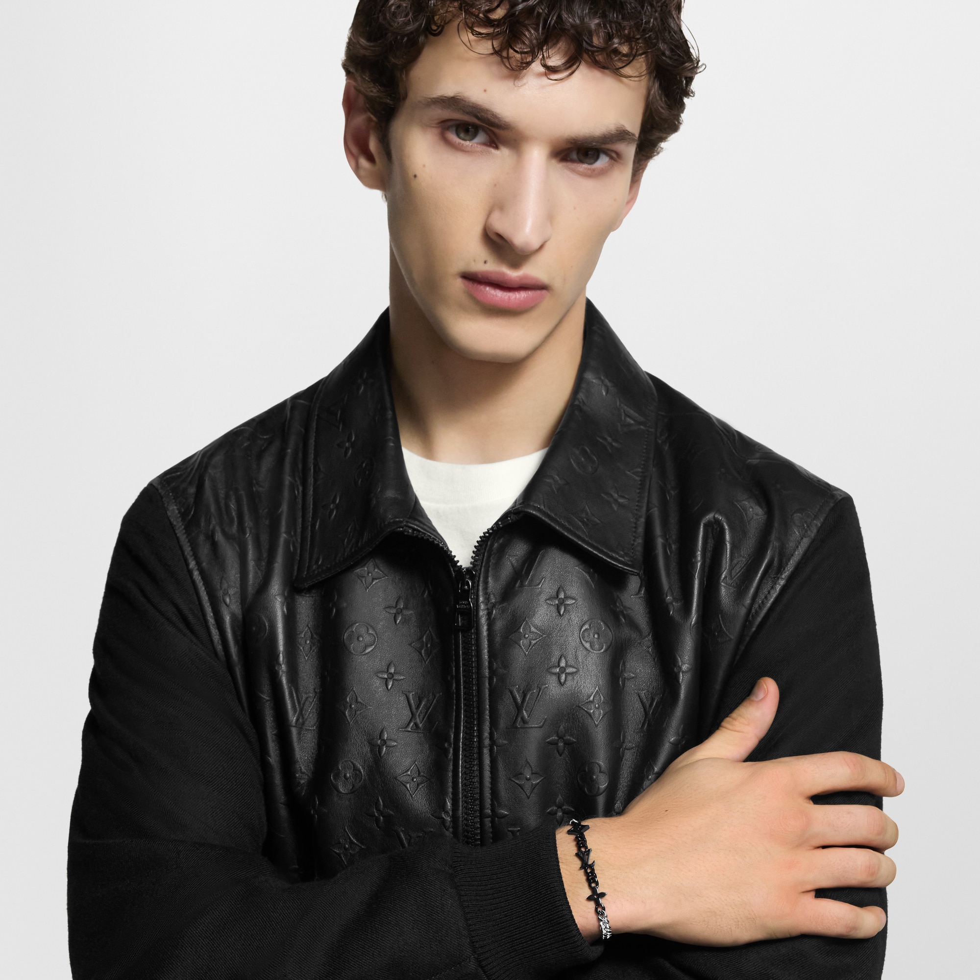 Pulsera Monogram Row S00 Hombre Joyería Pulseras | LOUIS VUITTON (Zoom de producto)