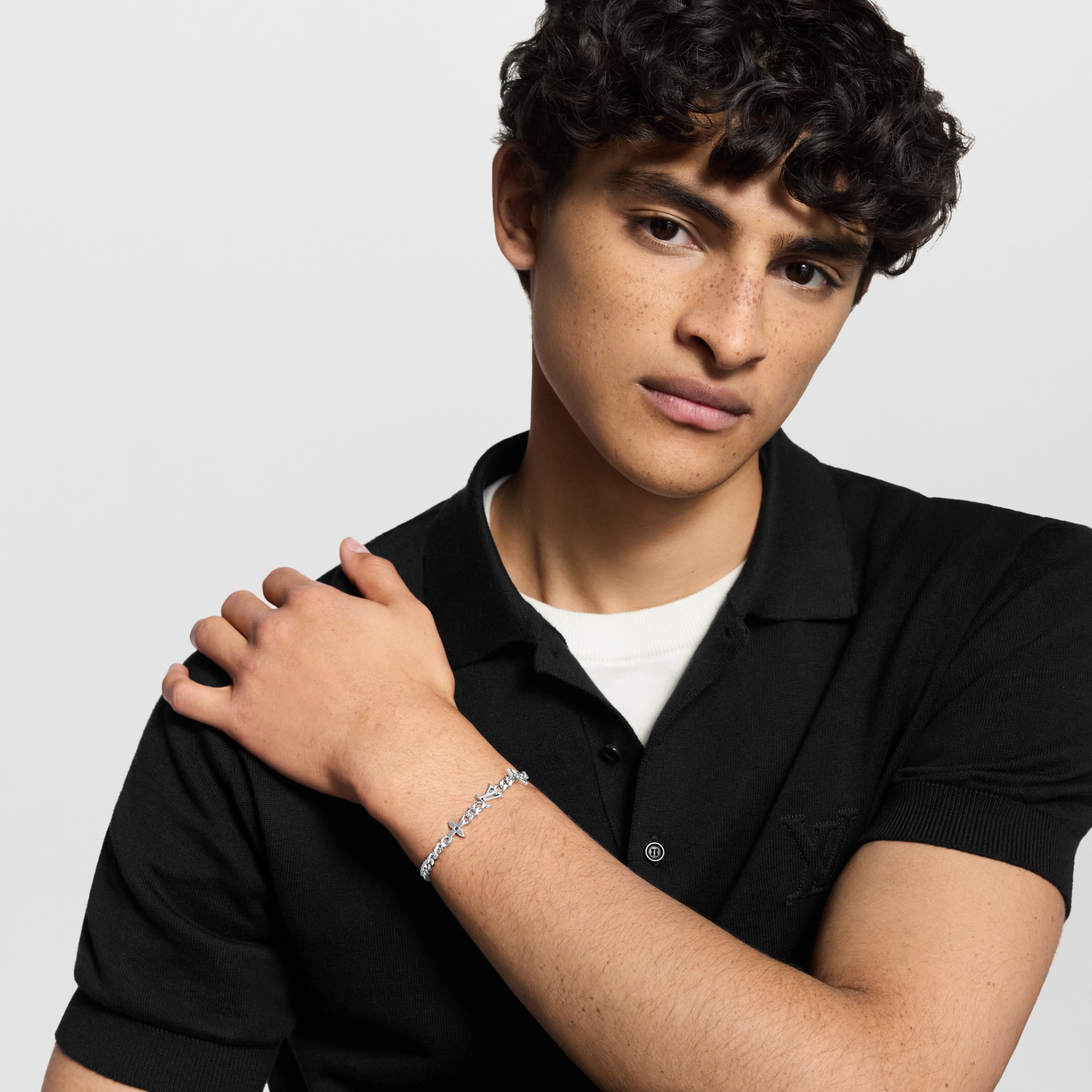 Pulsera Monogram Row S00 Hombre Joyería Pulseras | LOUIS VUITTON (Zoom de producto)