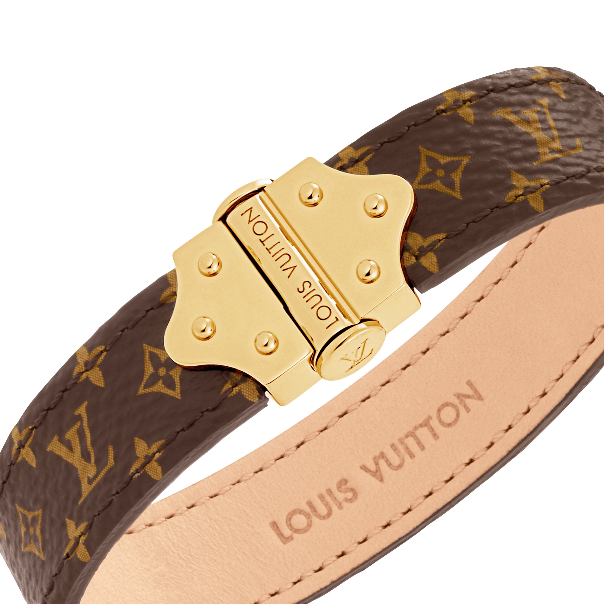 Pulsera Nano Monogram Lona Monogram Mujer Bisutería Pulseras | LOUIS VUITTON (Zoom de producto)