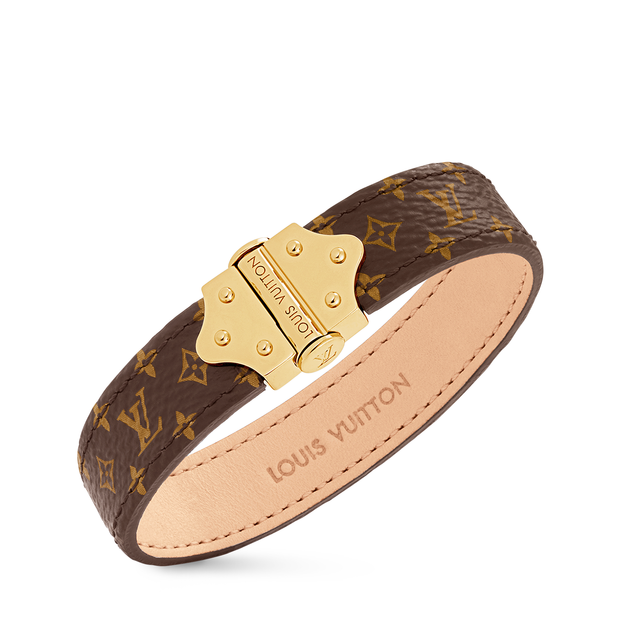 Pulsera Nano Monogram Lona Monogram Mujer Bisutería Pulseras | LOUIS VUITTON (Zoom de producto)