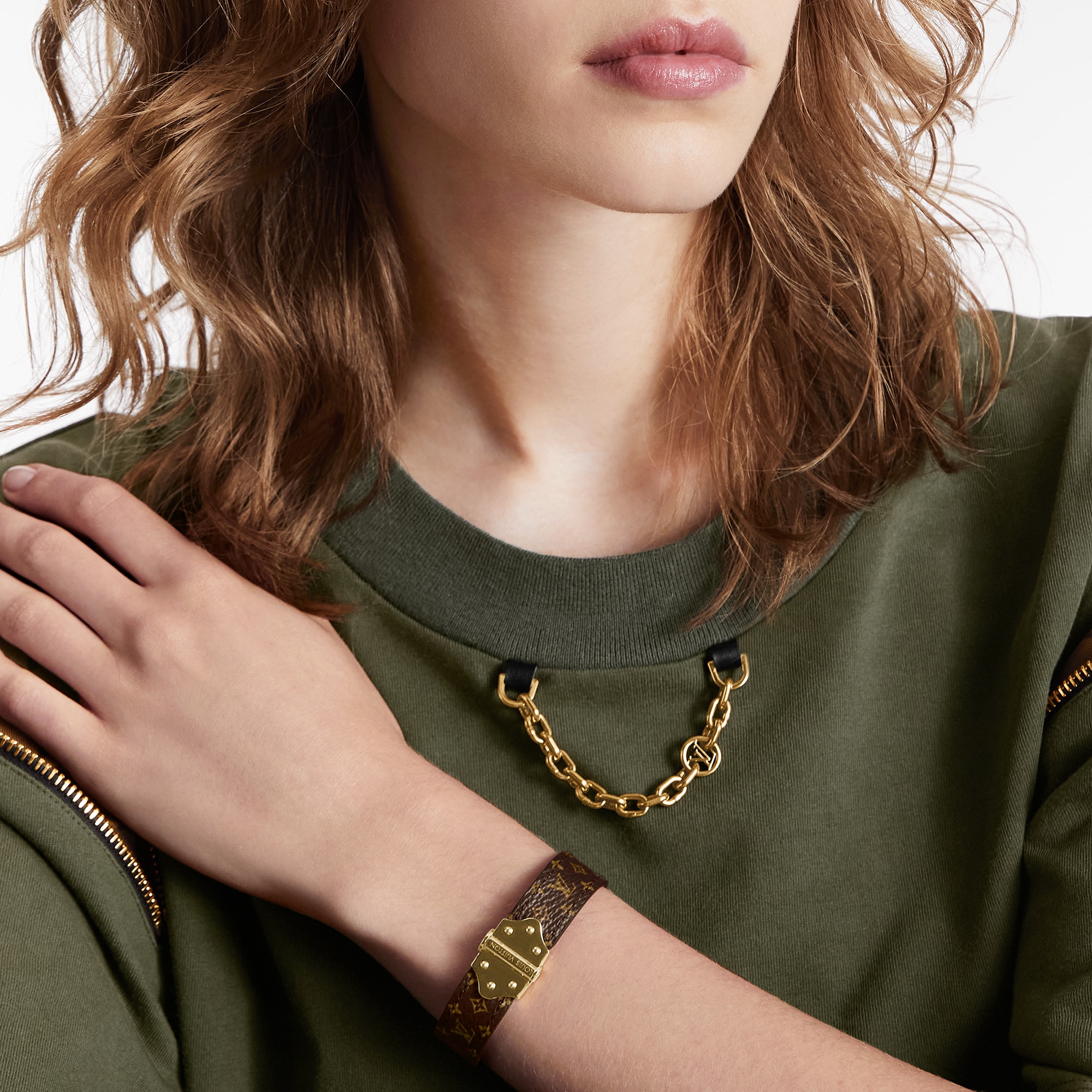 Pulsera Nano Monogram Lona Monogram Mujer Accesorios Nuevo esta temporada | LOUIS VUITTON (Zoom de producto)