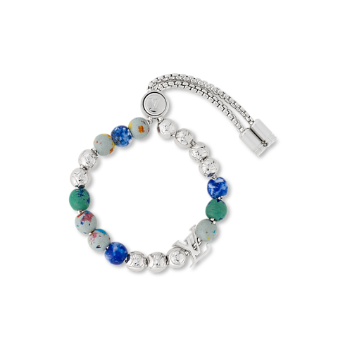 Pulsera reciclada Monogram Beads S00 Hombre Joyería Pulseras | LOUIS VUITTON (Zoom de producto)