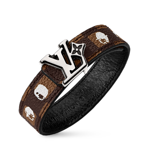 Pulsera reversible LV Flower Damier Phriendship Hombre Joyería Pulseras | LOUIS VUITTON (Zoom de producto)