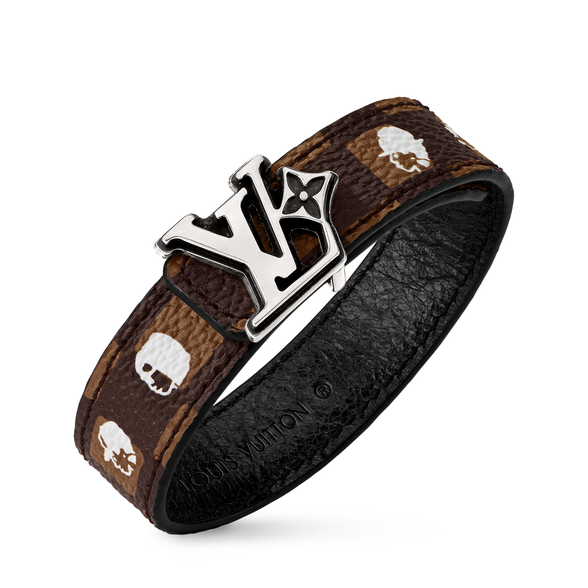 Pulsera reversible LV Flower Damier Phriendship  Hombre Joyería Pulseras | LOUIS VUITTON (Zoom de producto)