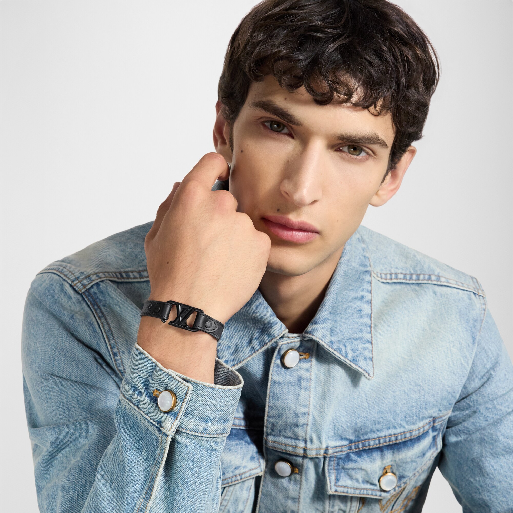 Pulsera reversible LV Slim Dimension  Hombre Joyería Pulseras | LOUIS VUITTON (Zoom de producto)