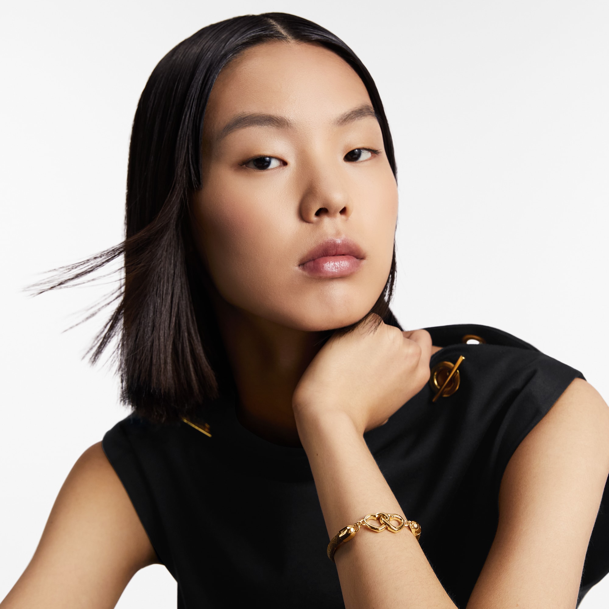 Pulsera Say Yes Lona Monogram Mujer Bisutería Toda la bisutería | LOUIS VUITTON (Zoom de producto)