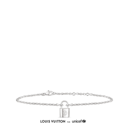 Pulsera Silver Lockit de plata de ley Joyería Categorías Joyería | LOUIS VUITTON (Zoom de producto)