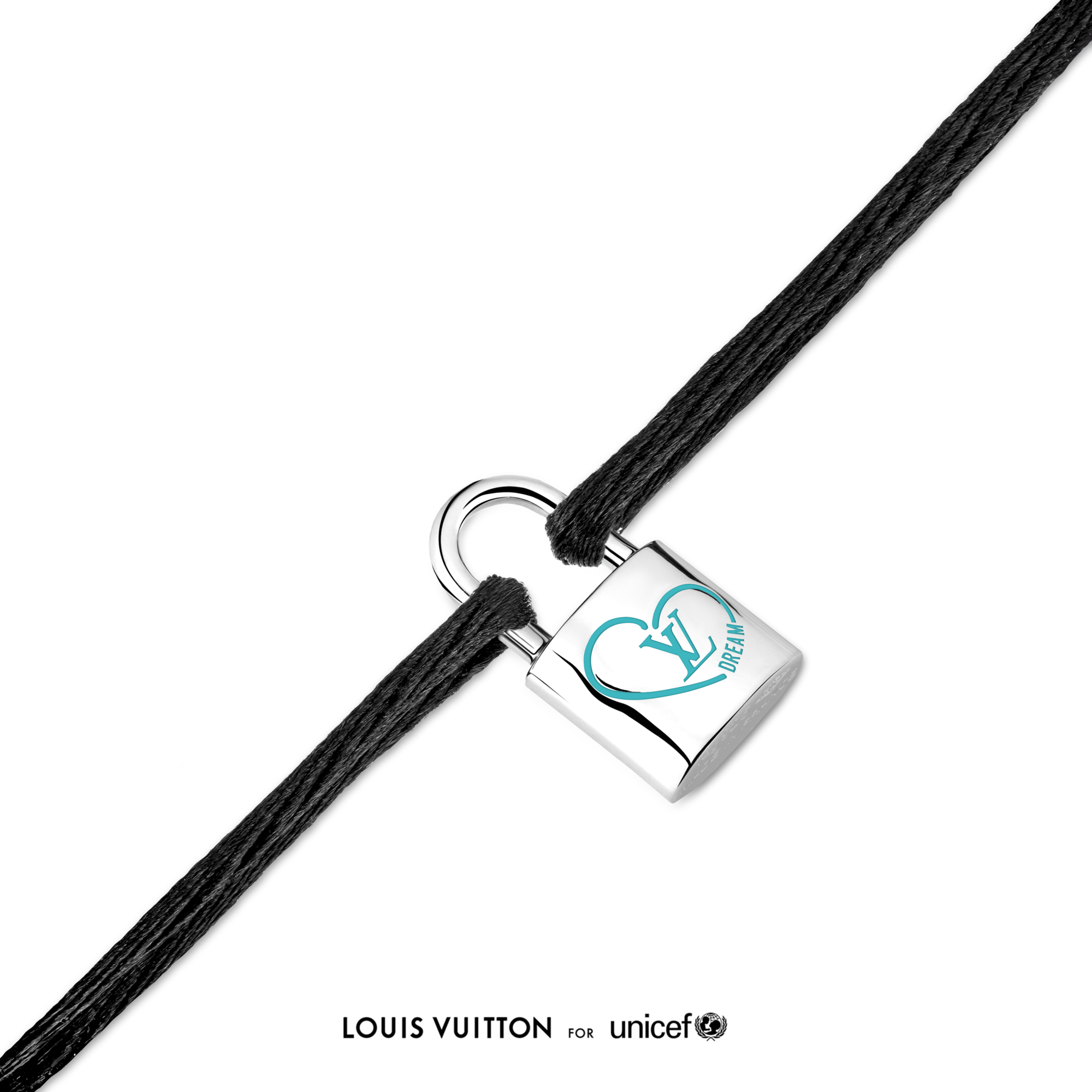 Pulsera Silver Lockit x Felix de plata de ley, con lacado azul y cordón de poliéster  Joyería Categorías Pulseras | LOUIS VUITTON (Zoom de producto)