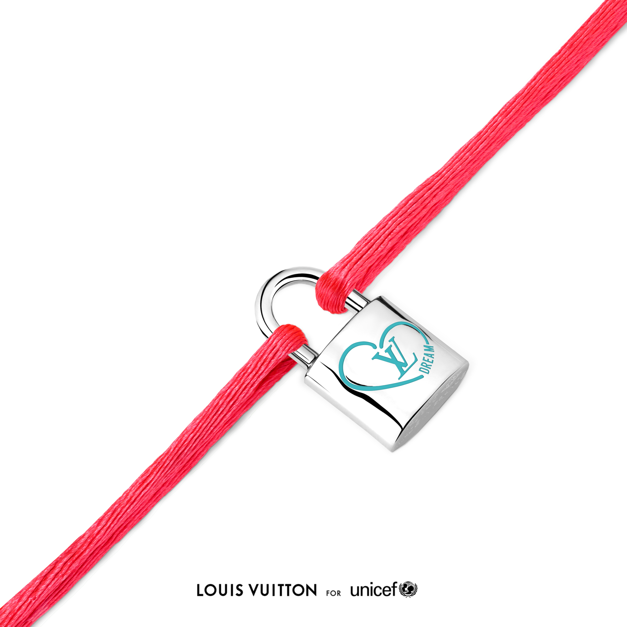 Pulsera Silver Lockit x Felix de plata de ley, con lacado azul y cordón de poliéster  Joyería Categorías Pulseras | LOUIS VUITTON (Zoom de producto)