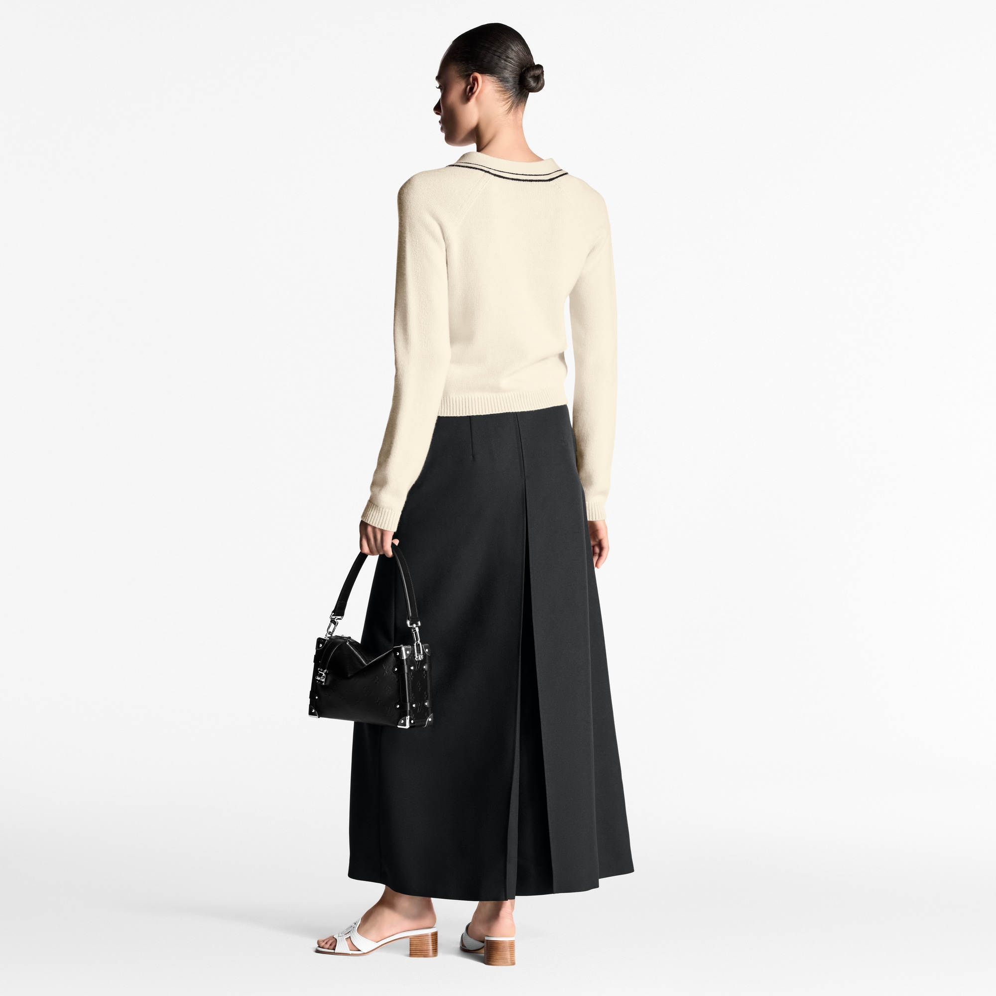 Rebeca con detalle de rayas  Mujer Prêt-à-Porter Artículos de punto | LOUIS VUITTON (Zoom de producto)