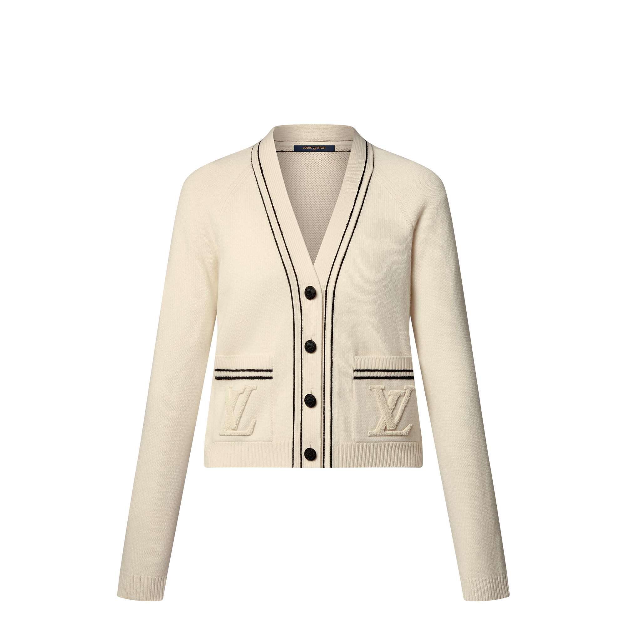 Rebeca con detalle de rayas  Mujer Prêt-à-Porter Artículos de punto | LOUIS VUITTON (Zoom de producto)
