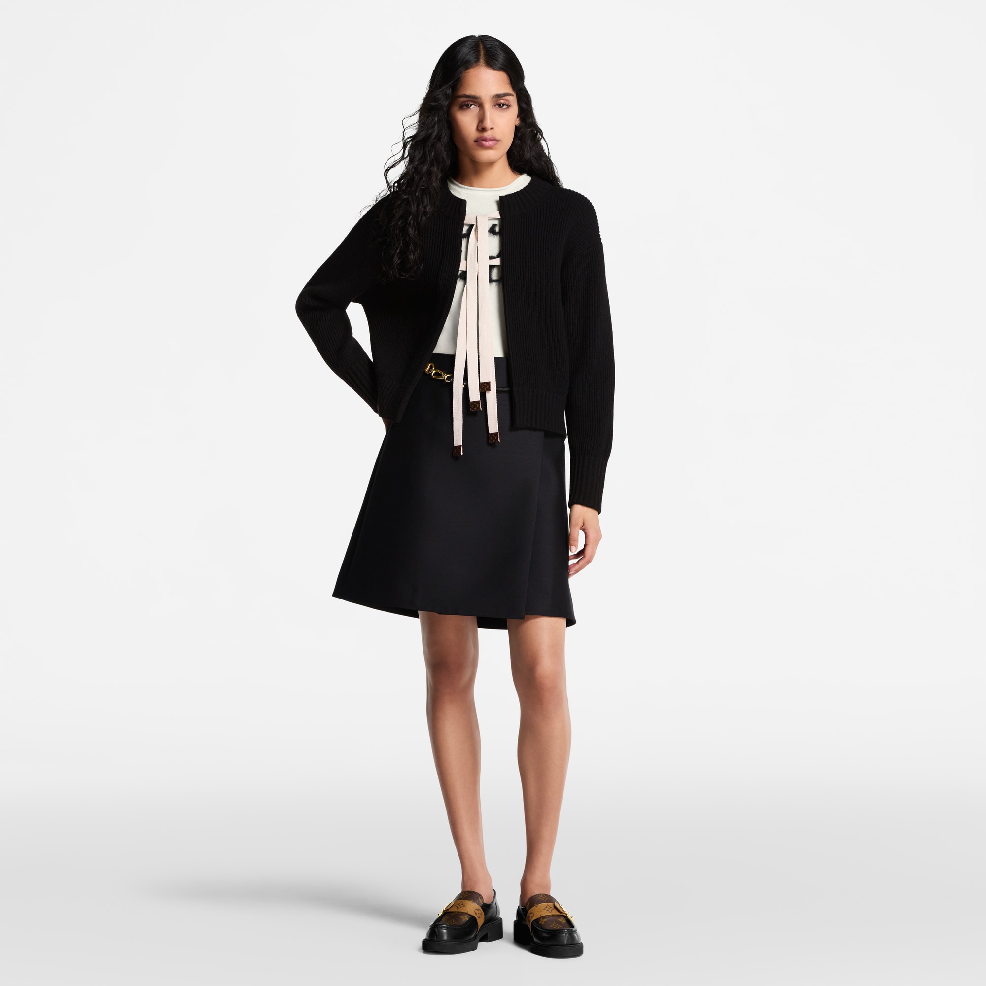 Rebeca con lazada  Mujer Prêt-à-Porter Artículos de punto | LOUIS VUITTON (Zoom de producto)