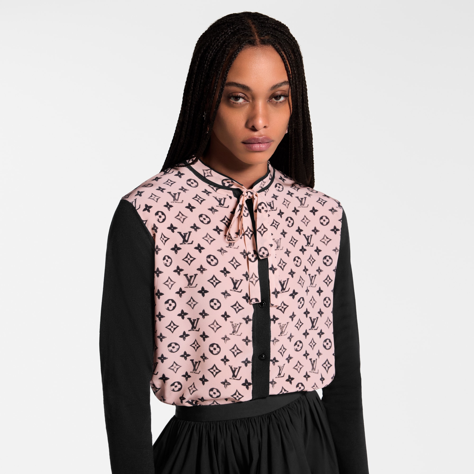Rebeca con motivo Monogram  Mujer Prêt-à-Porter Artículos de punto | LOUIS VUITTON (Zoom de producto)