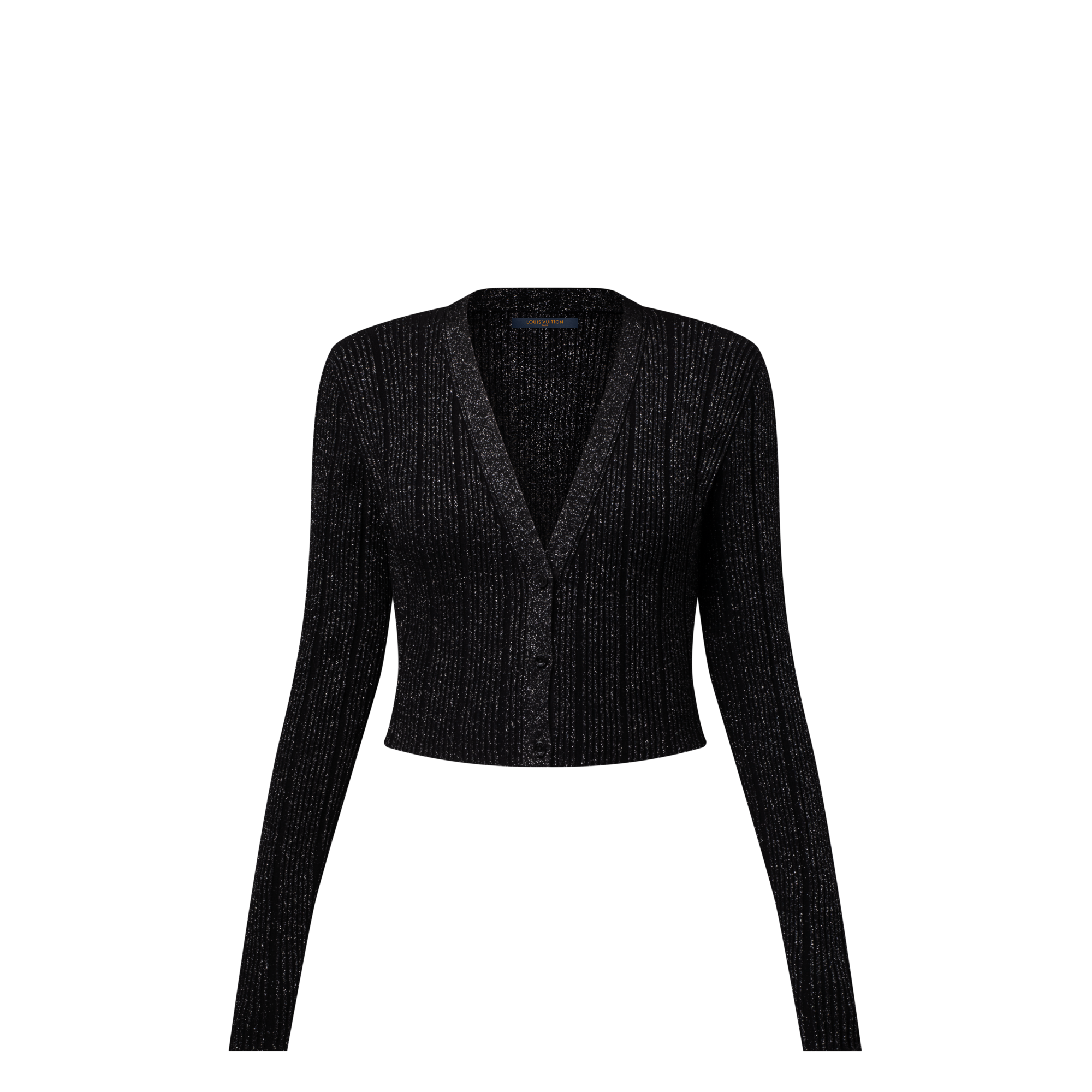 Rebeca cropped de punto elástico de lúrex  Mujer Prêt-à-Porter Artículos de punto | LOUIS VUITTON (Zoom de producto)
