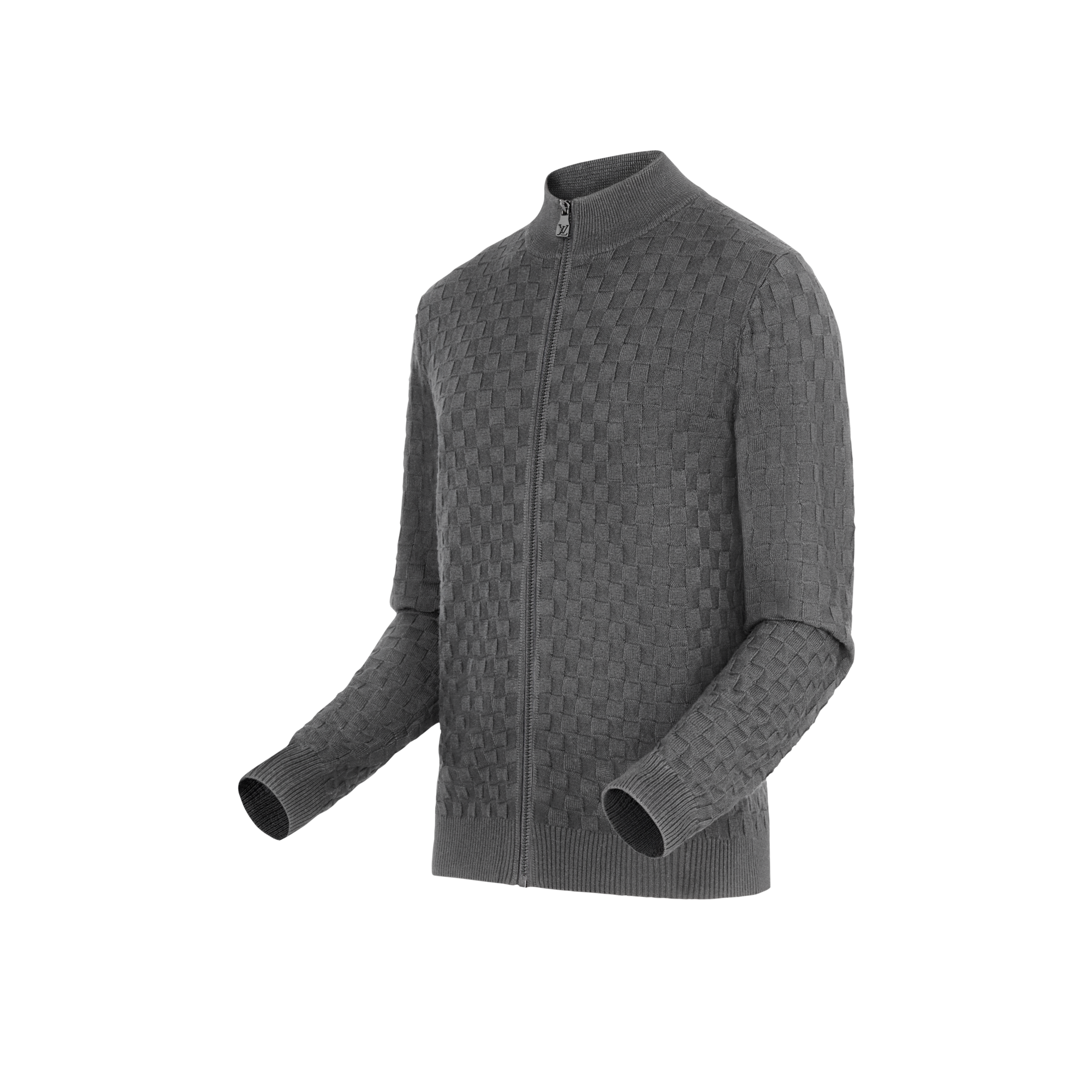 Rebeca Damier con cremallera  Hombre Prêt-à-Porter Punto y sudaderas | LOUIS VUITTON (Zoom de producto)