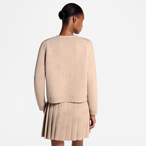 Rebeca de doble botonadura Mahina Monogram Mujer Prêt-à-Porter Artículos de punto | LOUIS VUITTON (Zoom de producto)