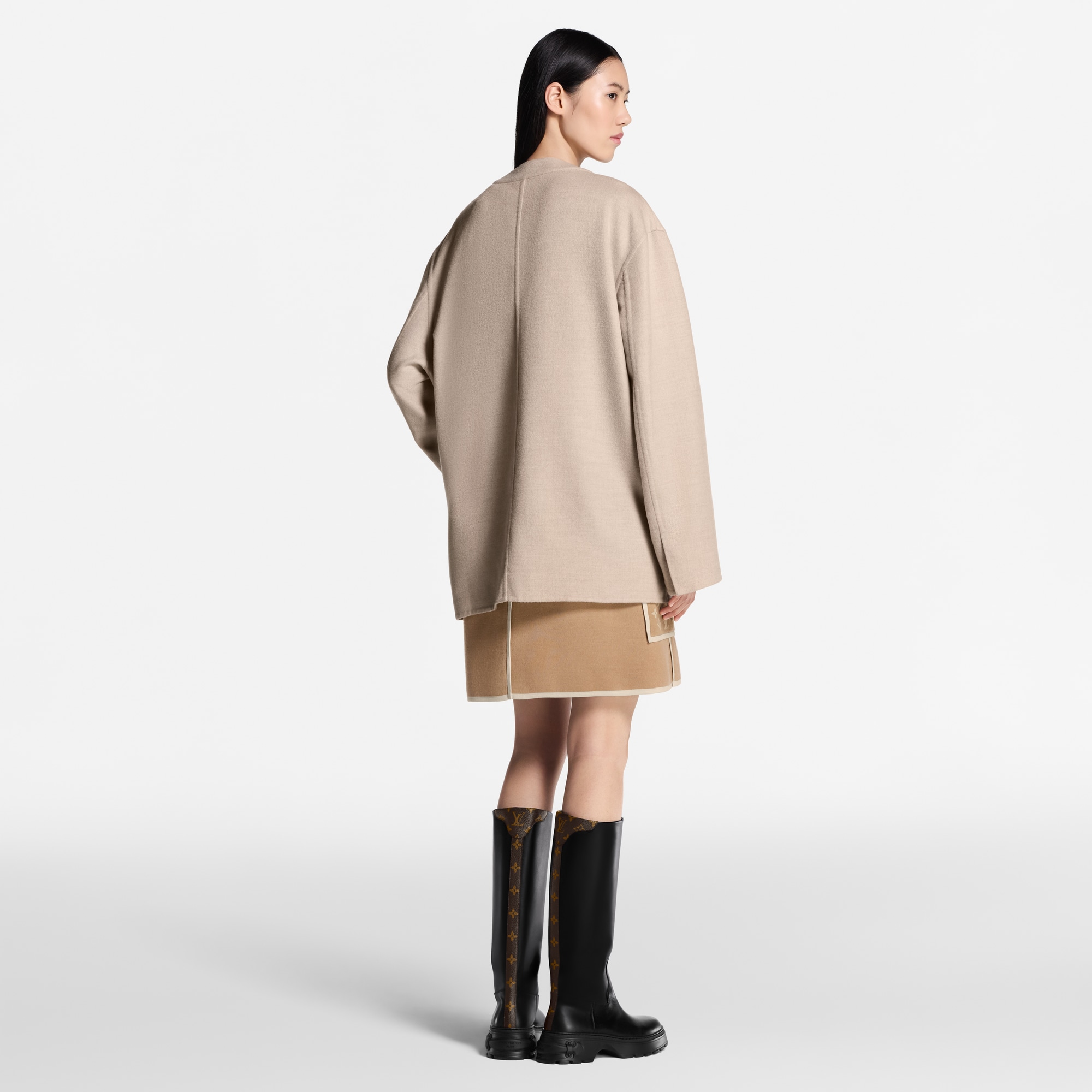 Rebeca de doble cara  Mujer Prêt-à-Porter Artículos de punto | LOUIS VUITTON (Zoom de producto)