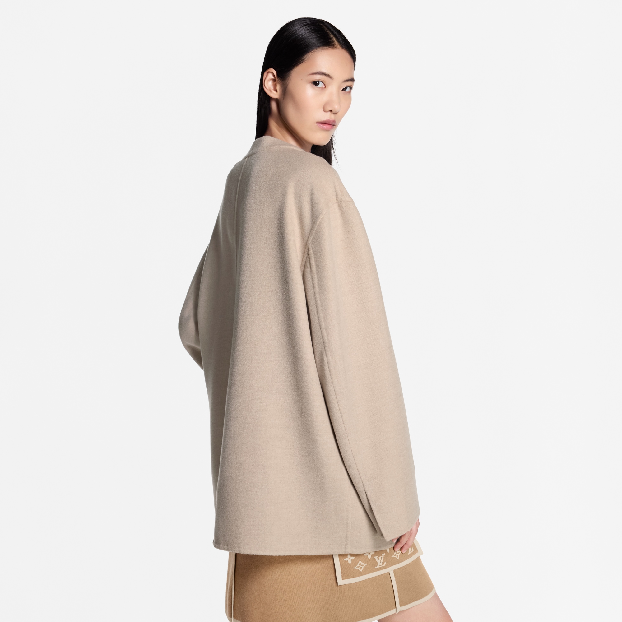 Rebeca de doble cara  Mujer Prêt-à-Porter Artículos de punto | LOUIS VUITTON (Zoom de producto)