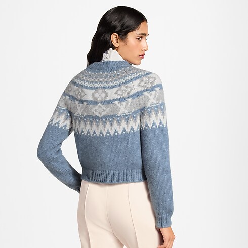 Rebeca de punto alpino Mujer Prêt-à-Porter Tops y camisas | LOUIS VUITTON (Zoom de producto)