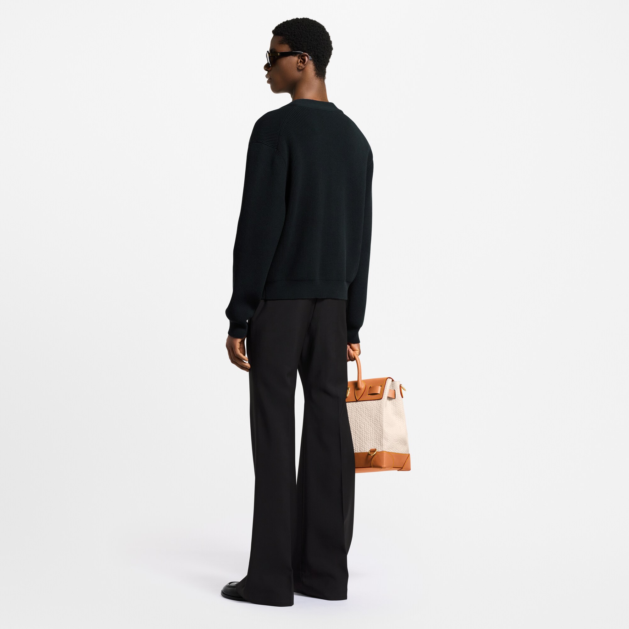 Rebeca distintiva bordada  Hombre Prêt-à-Porter Punto y sudaderas | LOUIS VUITTON (Zoom de producto)