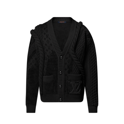 Rebeca en punto grueso de mezcla de lana Hombre Prêt-à-Porter Todo Prêt-à-Porter | LOUIS VUITTON (Zoom de producto)