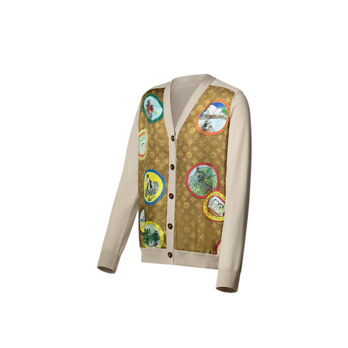 Rebeca Monogram con sellos de gatos Mujer Prêt-à-Porter Artículos de punto | LOUIS VUITTON (Zoom de producto)