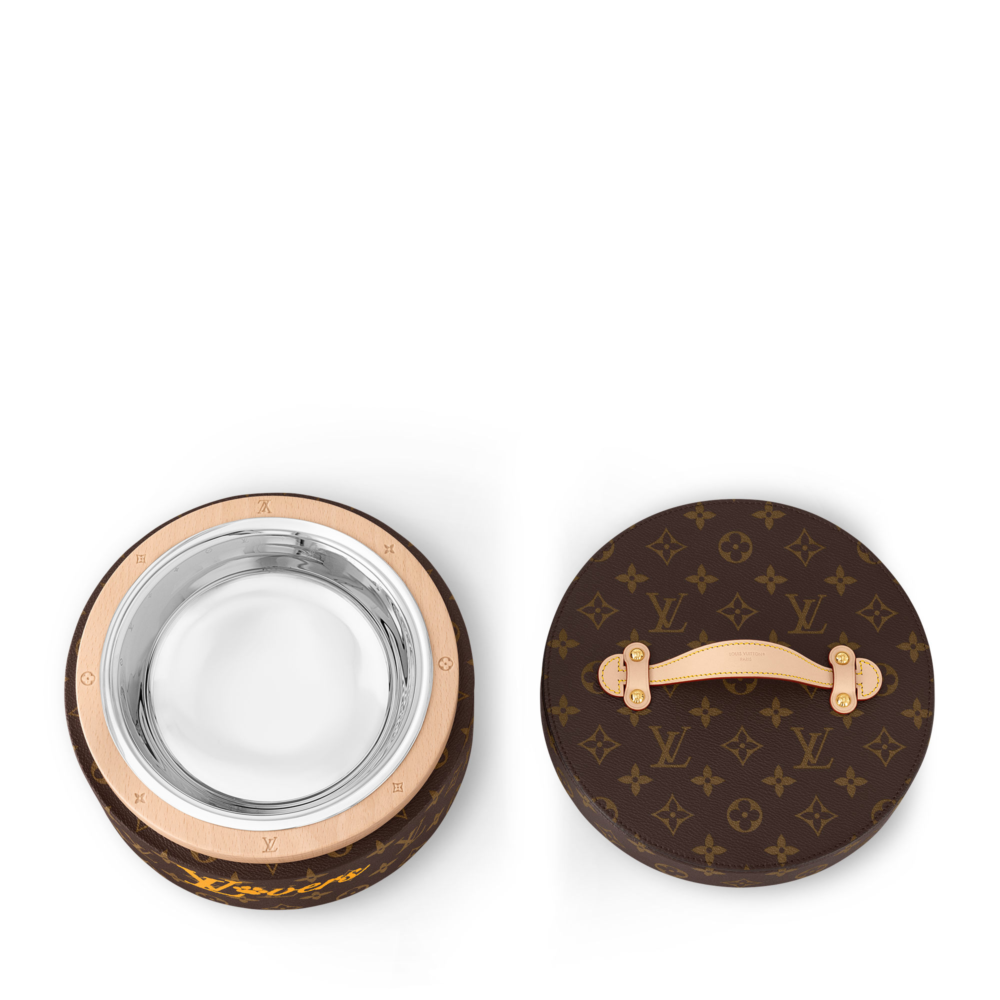 Recipiente para perros  Baúles, Viaje y Hogar Accesorios de Mascotas } | LOUIS VUITTON (Zoom de producto)