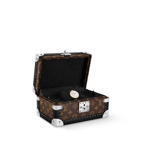 Reloj automático Louis Vuitton Monterey de 39 mm en oro amarillo Relojería Todos los relojes } | LOUIS VUITTON (Zoom de producto)