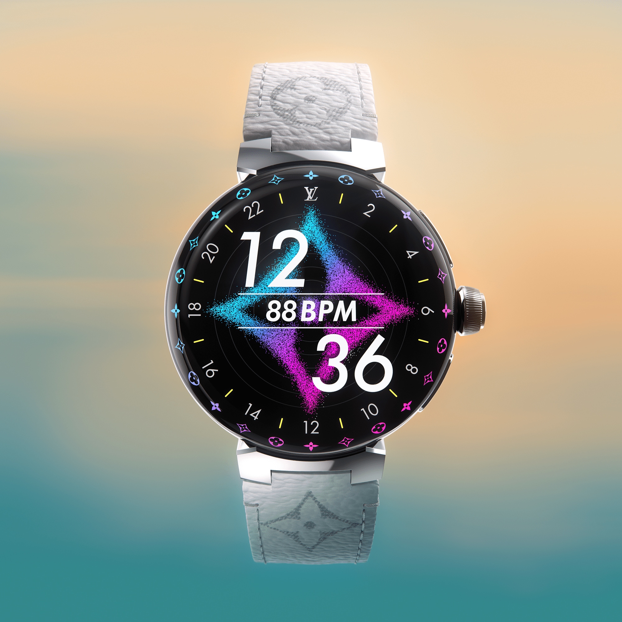 Reloj conectado Tambour Horizon Light Up  Baúles, Viaje y Hogar Accesorios tecnológicos Audio, relojes conectados y accesorios | LOUIS VUITTON (Zoom de producto)