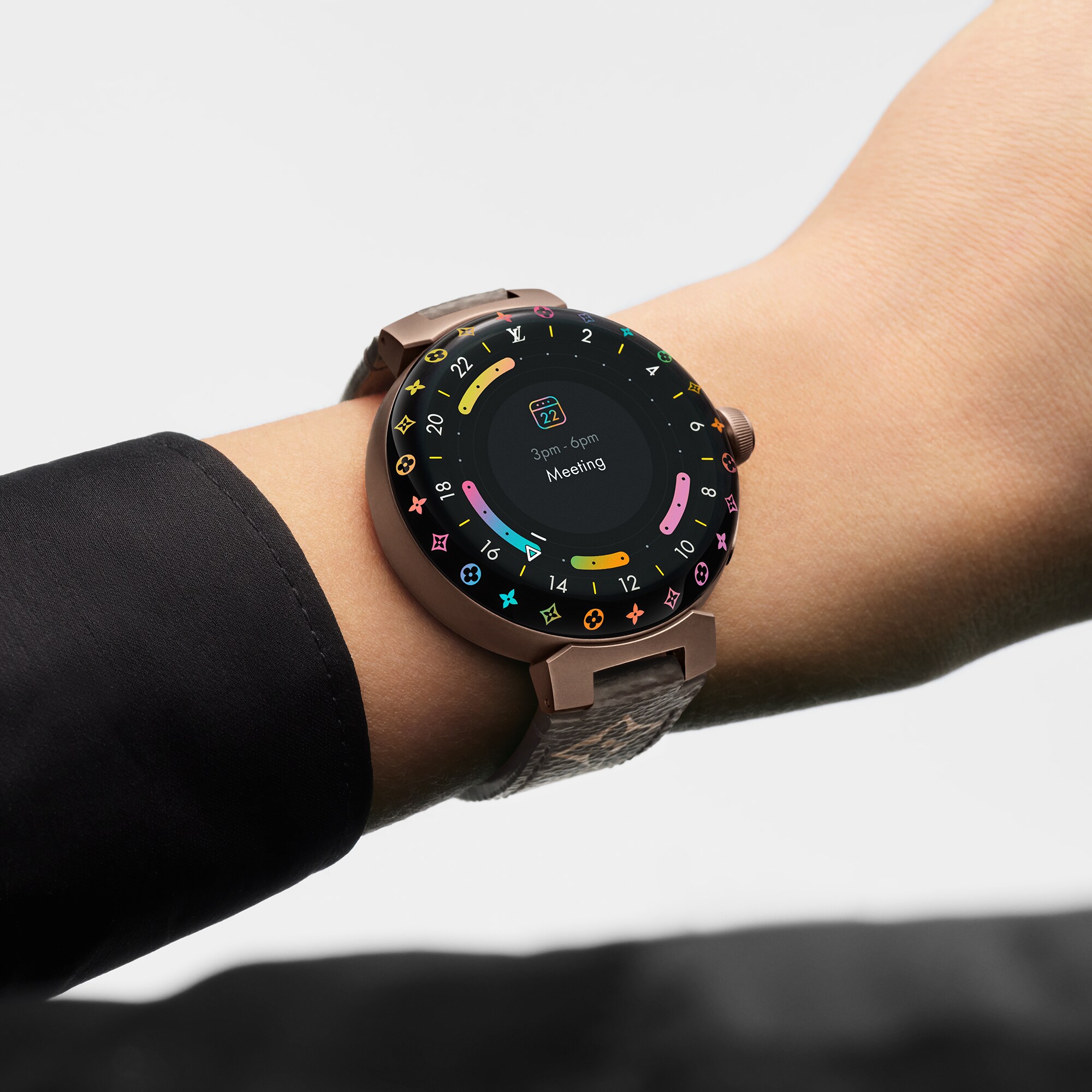 Reloj conectado Tambour Horizon Light Up  Baúles, Viaje y Hogar Accesorios tecnológicos Audio, relojes conectados y accesorios | LOUIS VUITTON (Zoom de producto)