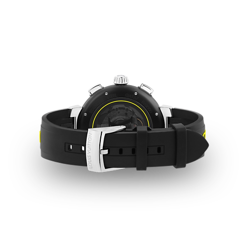 Reloj cronógrafo Tambour Street Diver, automático, 46 mm, acero Relojería Todos los relojes } | LOUIS VUITTON (Zoom de producto)