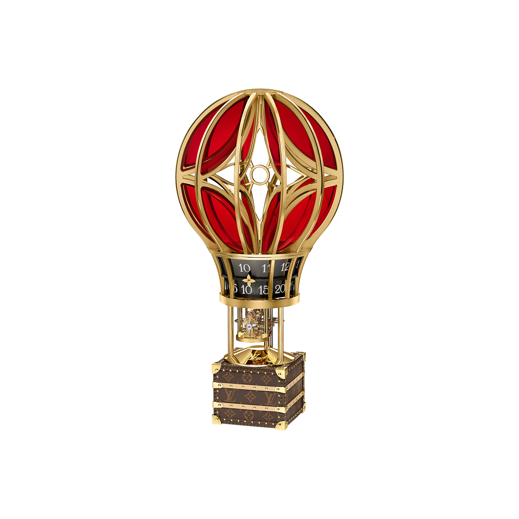 Reloj de mesa Montgolfière Aéro  Relojería Colecciones de Relojes Objects of Time | LOUIS VUITTON (Zoom de producto)