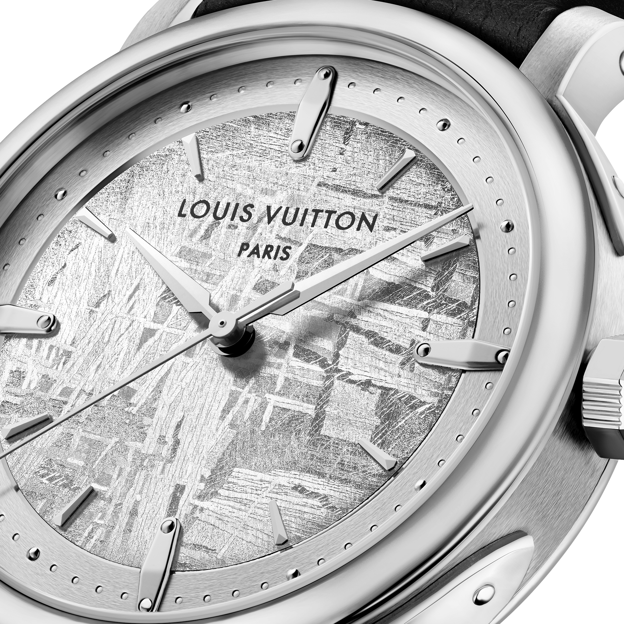 Reloj Louis Vuitton Escale, automático, 39 mm, platino  Relojería Todos los relojes } | LOUIS VUITTON (Zoom de producto)