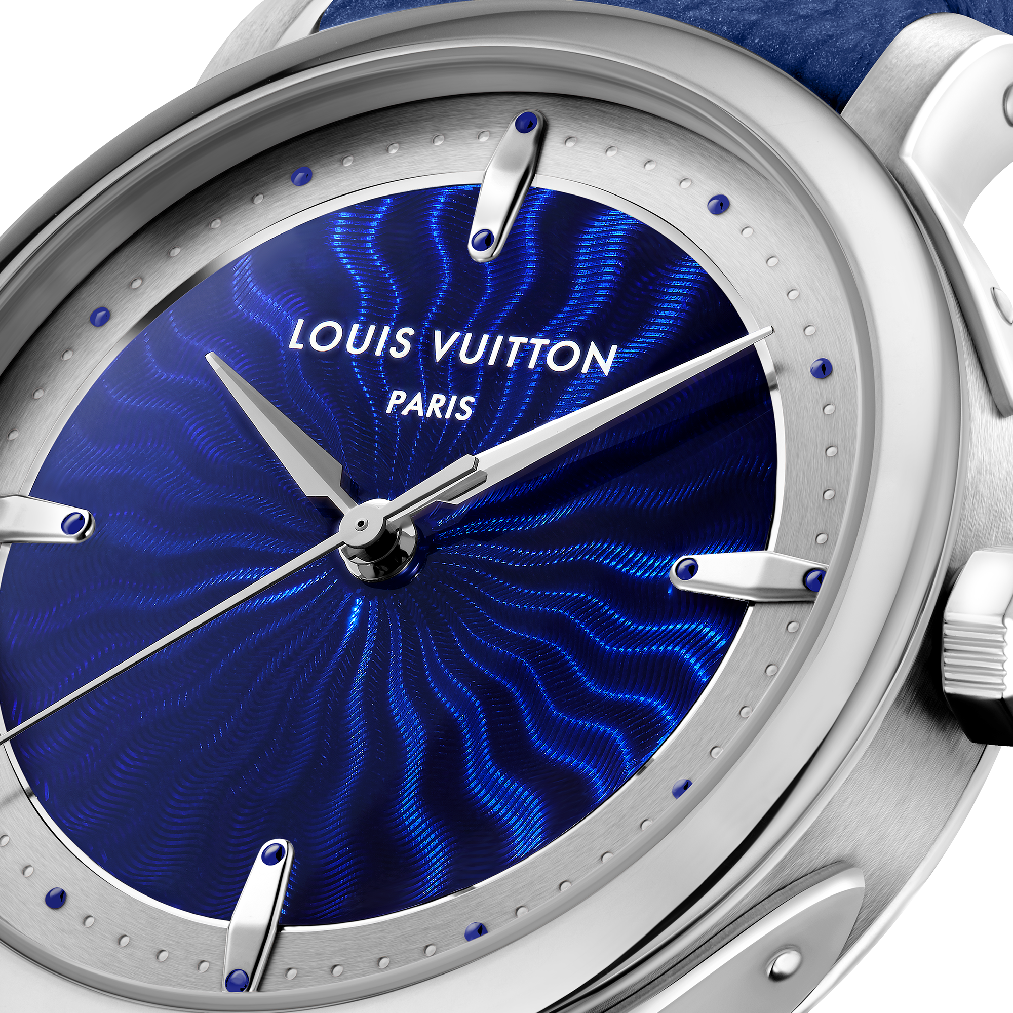 Reloj Louis Vuitton Escale, automático, 39 mm, platino  Relojería Todos los relojes } | LOUIS VUITTON (Zoom de producto)