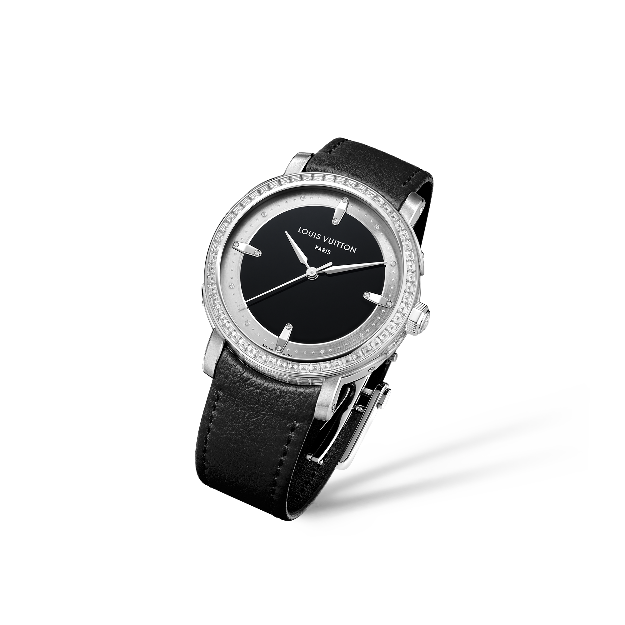 Reloj Louis Vuitton Escale, automático, 40.5 mm, platino y diamantes  Relojería Todos los relojes } | LOUIS VUITTON (Zoom de producto)