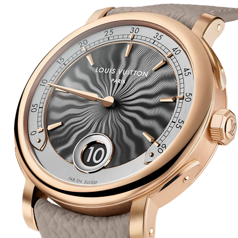 Reloj Louis Vuitton Escale Minute Repeater, manual, 40 mm, oro rosa Relojería Todos los relojes } | LOUIS VUITTON (Zoom de producto)