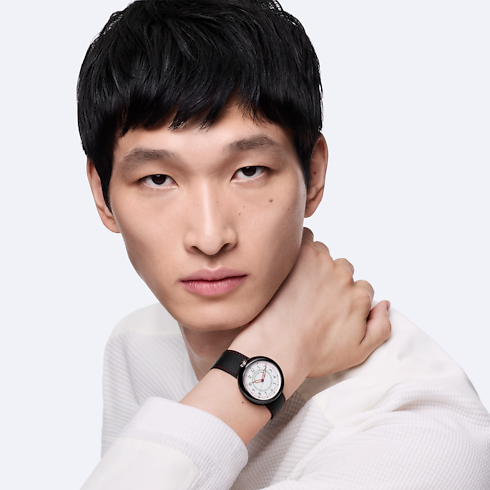 Reloj Louis Vuitton Monterey, automático, 37 mm, cerámica y acero Relojería Todos los relojes } | LOUIS VUITTON (Zoom de producto)