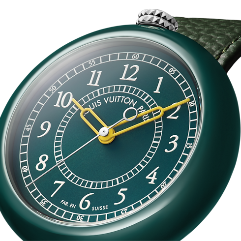 Reloj Louis Vuitton Monterey, automático, 37 mm, cerámica y acero Relojería Todos los relojes } | LOUIS VUITTON (Zoom de producto)