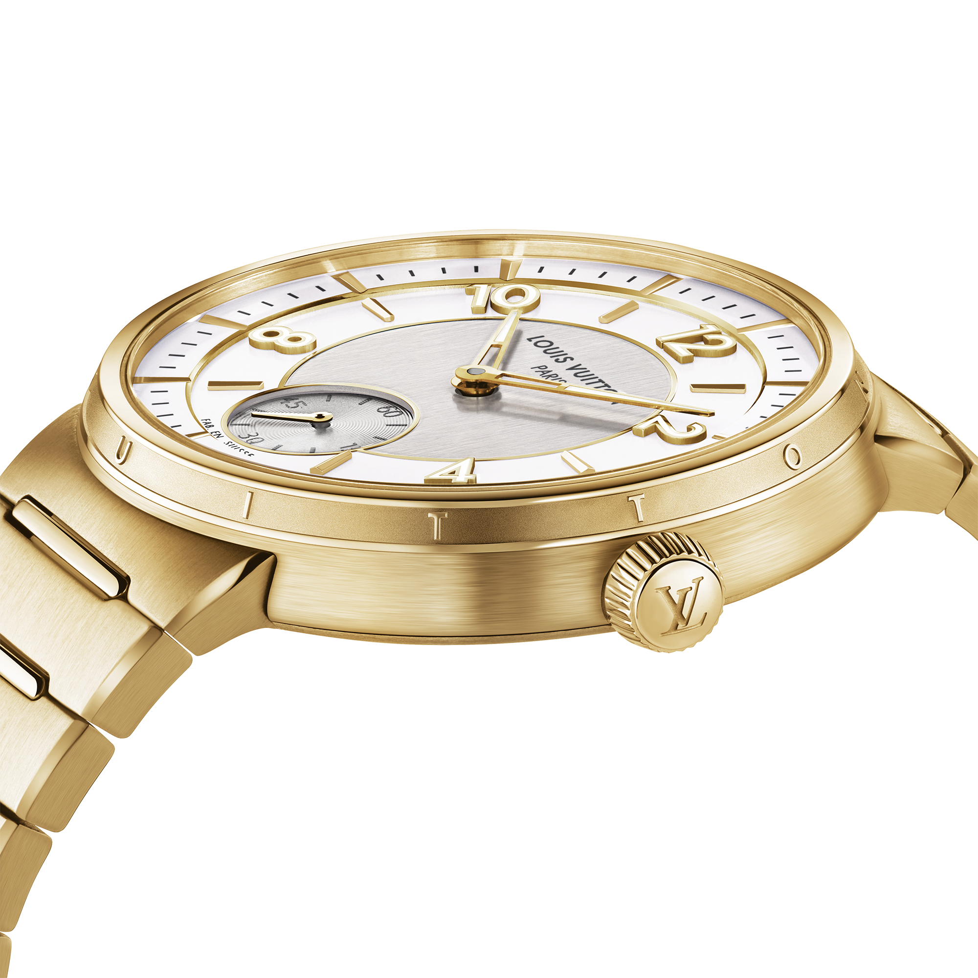 Reloj Tambour, automático, 40 mm, oro amarillo  Relojería Todos los relojes } | LOUIS VUITTON (Zoom de producto)
