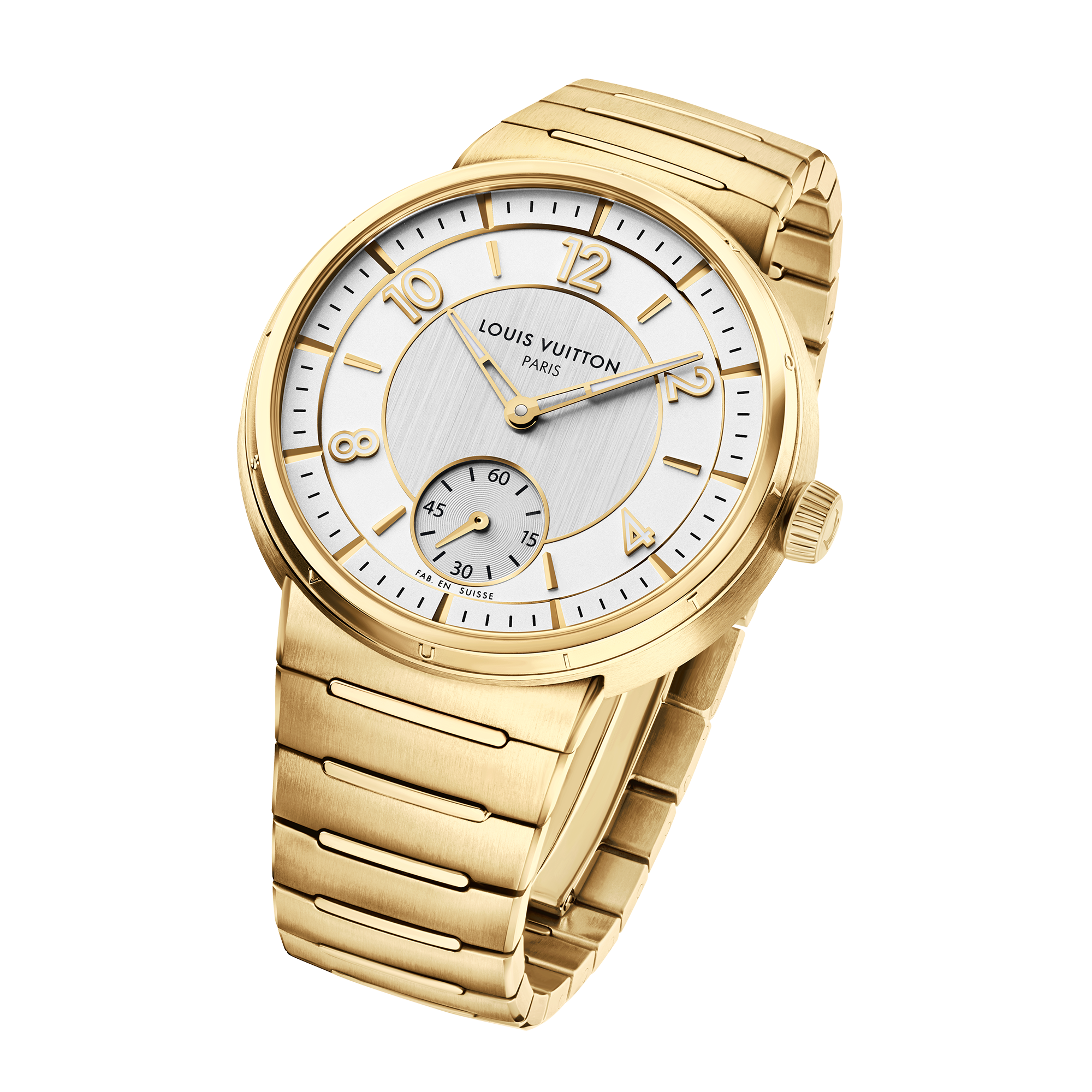 Reloj Tambour, automático, 40 mm, oro amarillo  Relojería Todos los relojes } | LOUIS VUITTON (Zoom de producto)