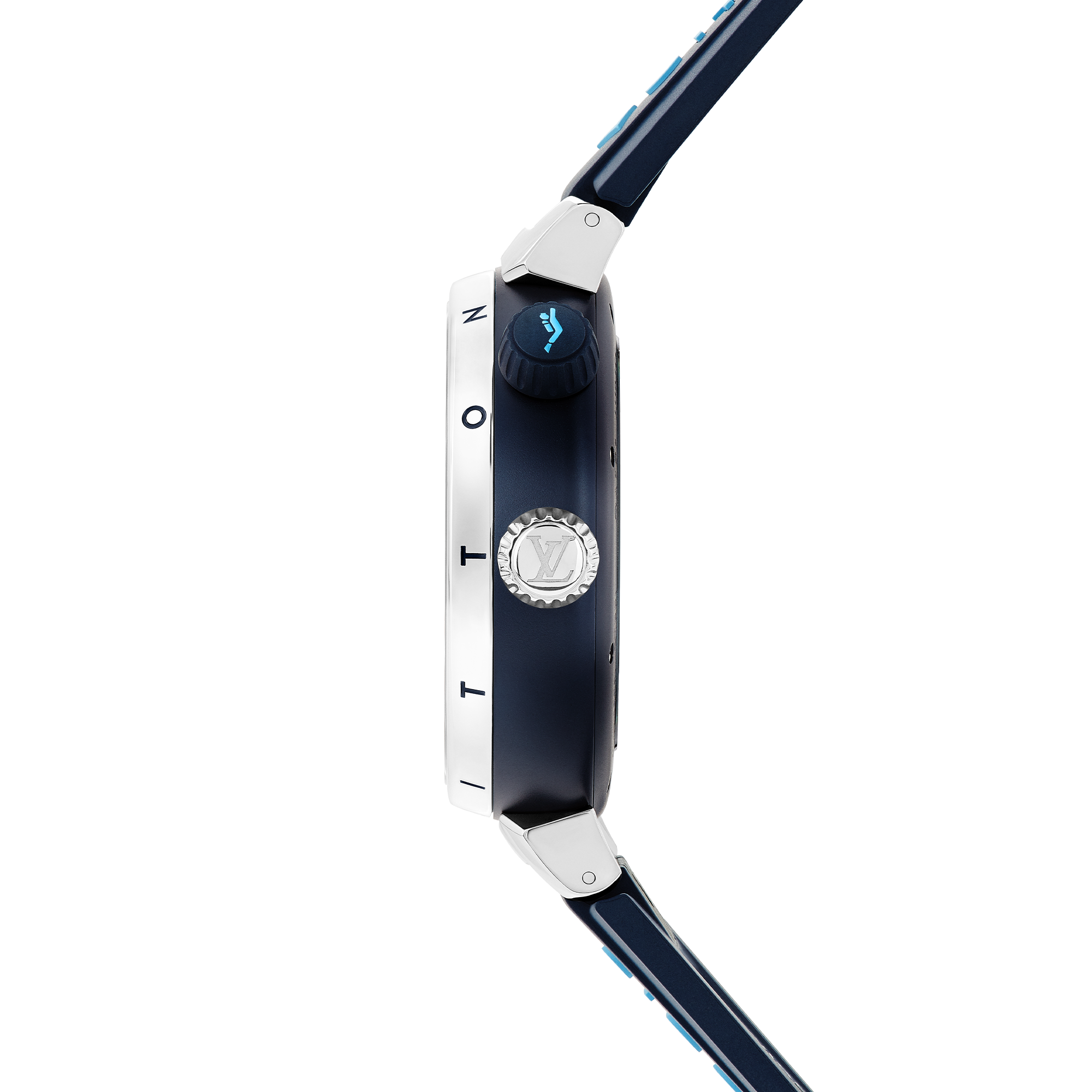 Reloj Tambour Streer Diver, automático, 44 mm, acero  Relojería Todos los relojes } | LOUIS VUITTON (Zoom de producto)