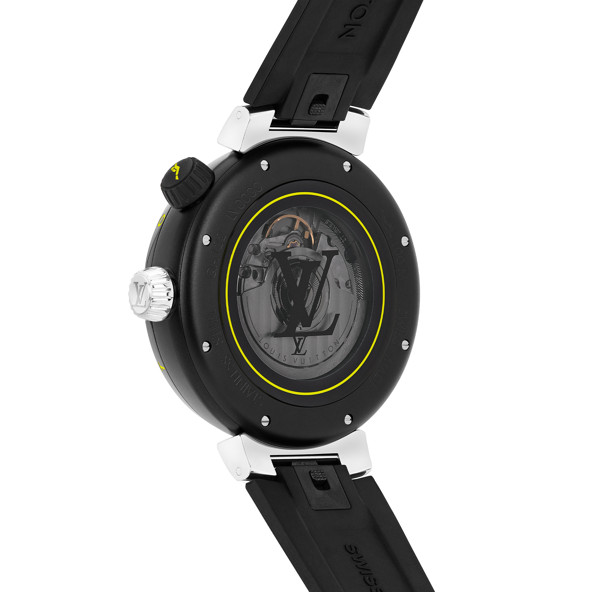 Reloj Tambour Streer Diver, automático, 44 mm, acero  Relojería Todos los relojes } | LOUIS VUITTON (Zoom de producto)