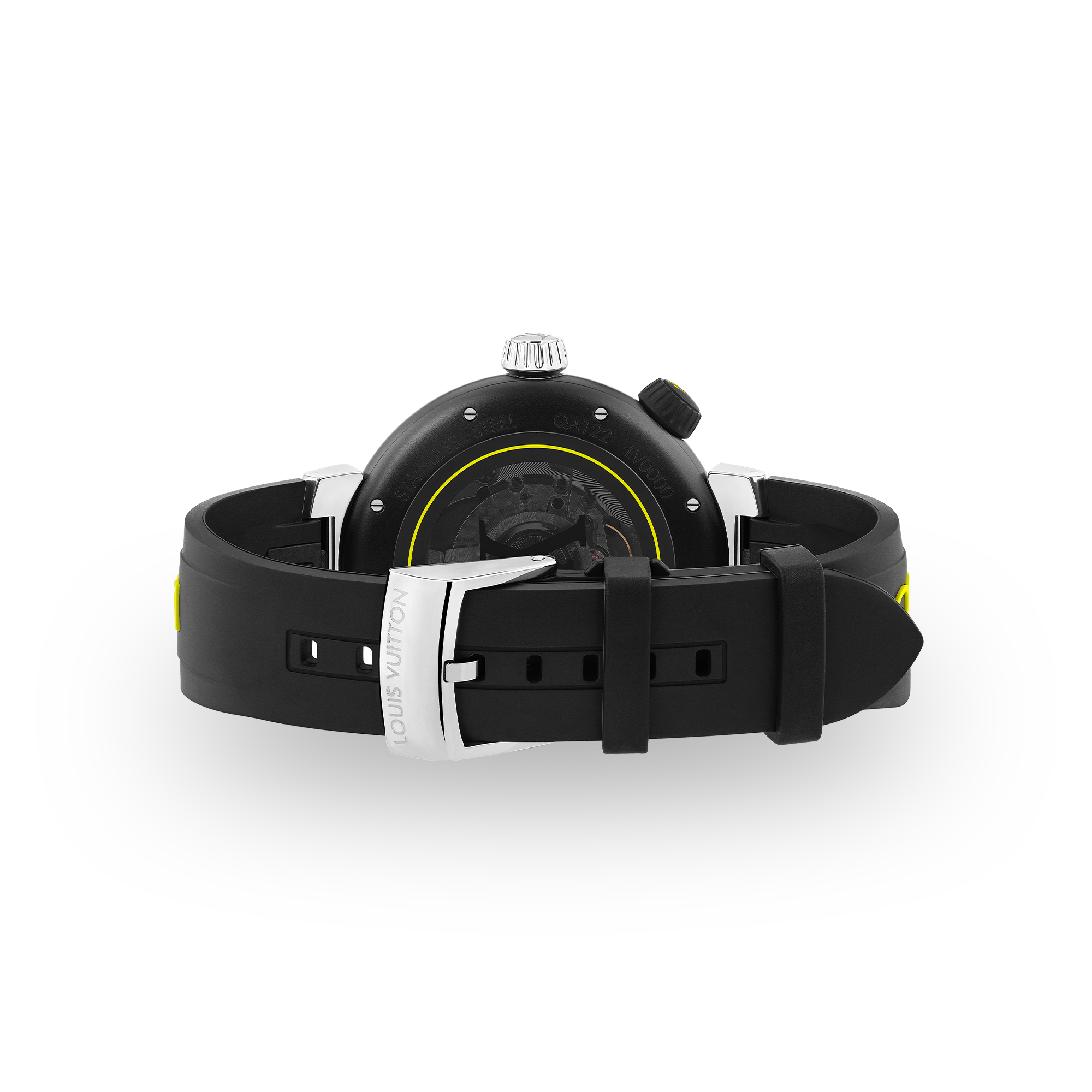 Reloj Tambour Streer Diver, automático, 44 mm, acero  Relojería Todos los relojes } | LOUIS VUITTON (Zoom de producto)