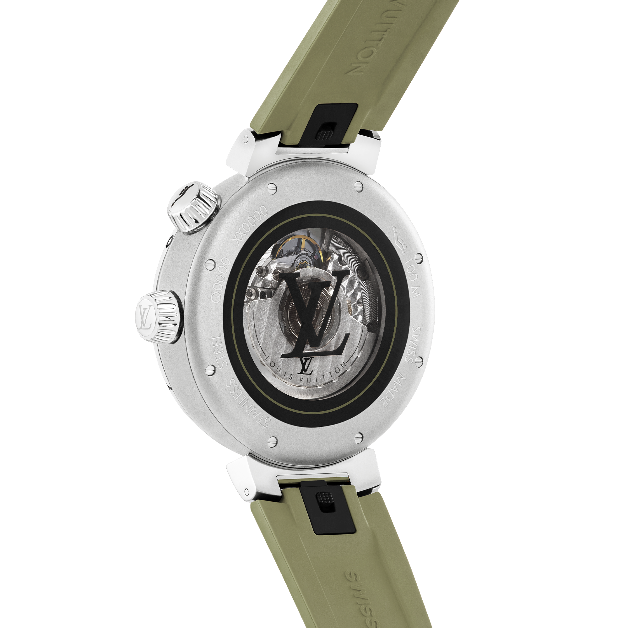 Reloj Tambour Streer Diver, automático, 44 mm, acero  Relojería Todos los relojes } | LOUIS VUITTON (Zoom de producto)