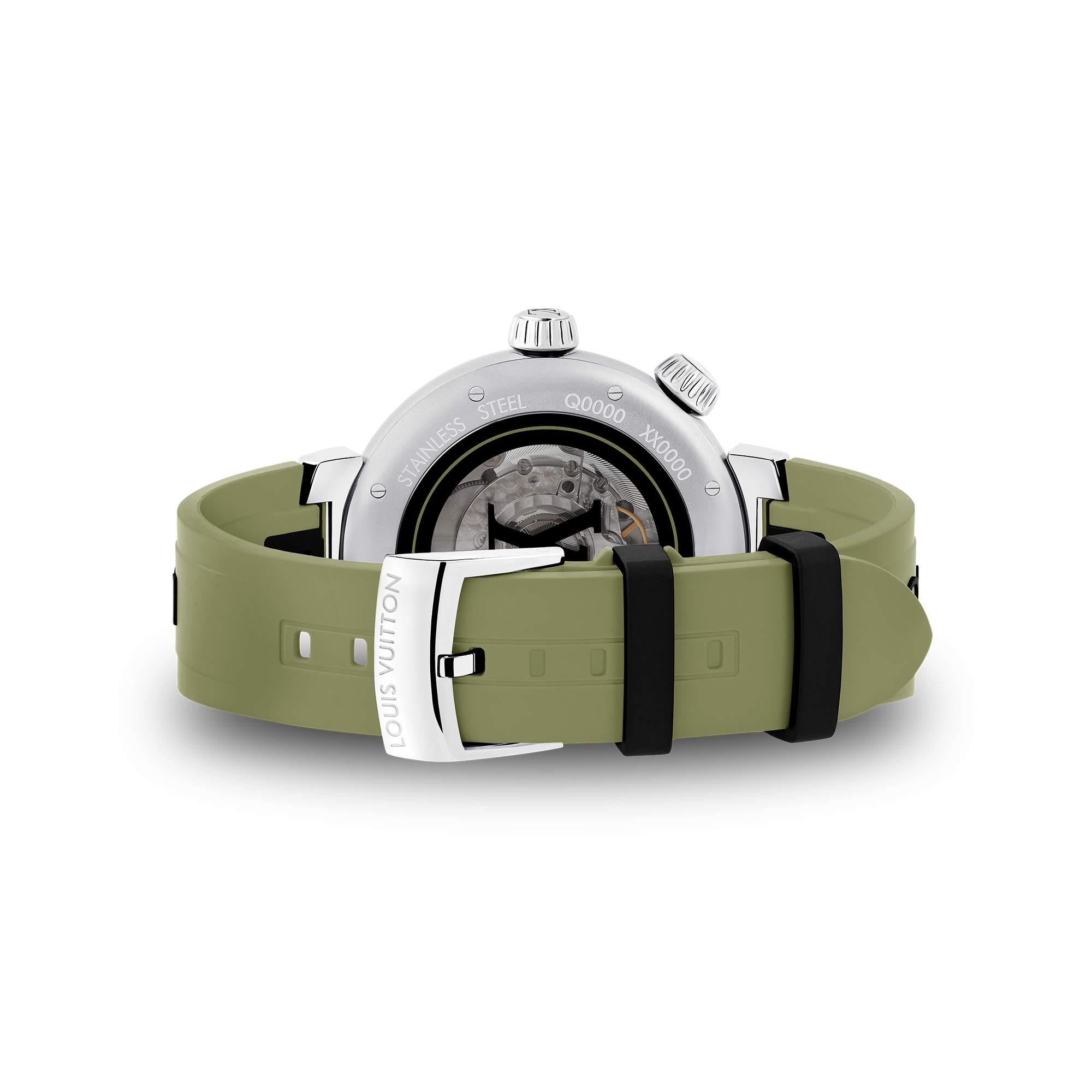 Reloj Tambour Streer Diver, automático, 44 mm, acero  Relojería Todos los relojes } | LOUIS VUITTON (Zoom de producto)