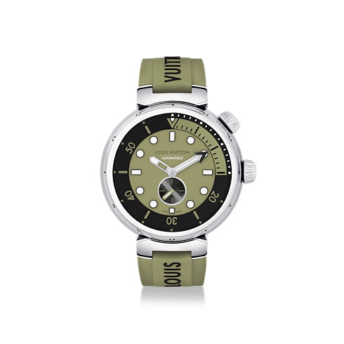 Reloj Tambour Streer Diver, automático, 44 mm, acero Relojería Todos los relojes } | LOUIS VUITTON (Zoom de producto)