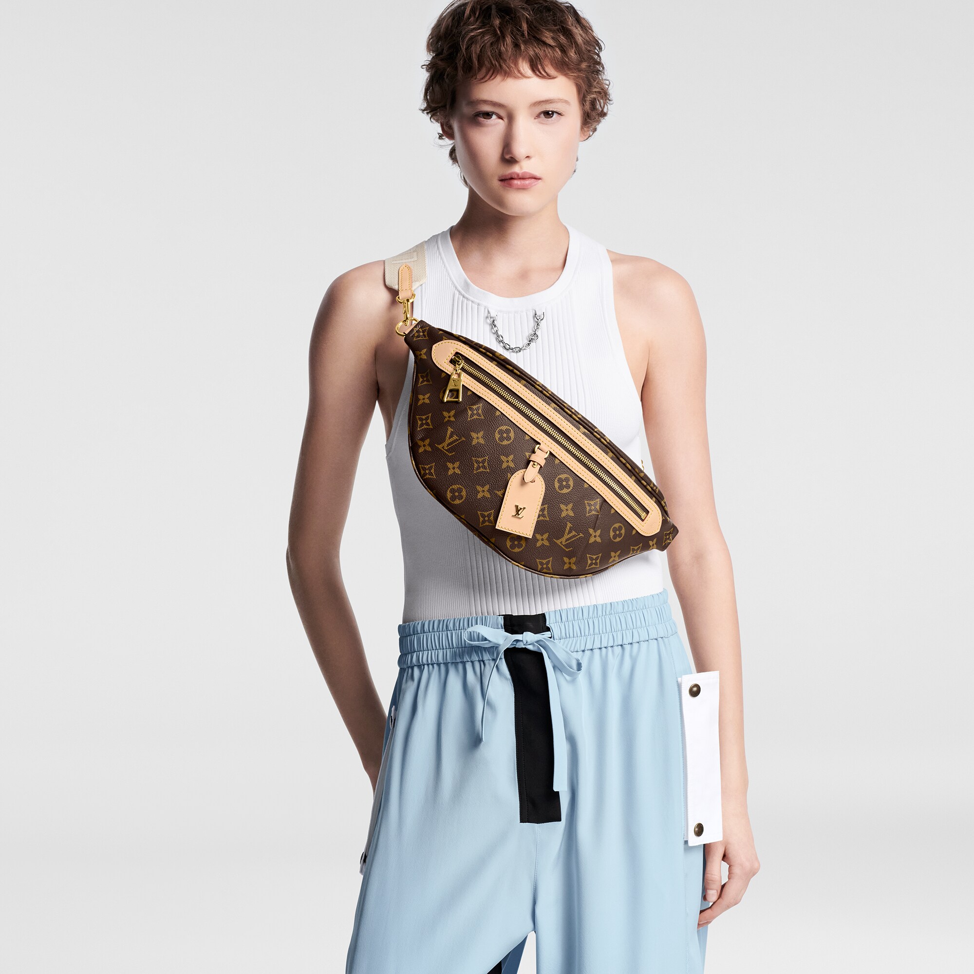 Riñonera High Rise Lona Monogram Mujer Bolsos Bolsos | LOUIS VUITTON (Zoom de producto)