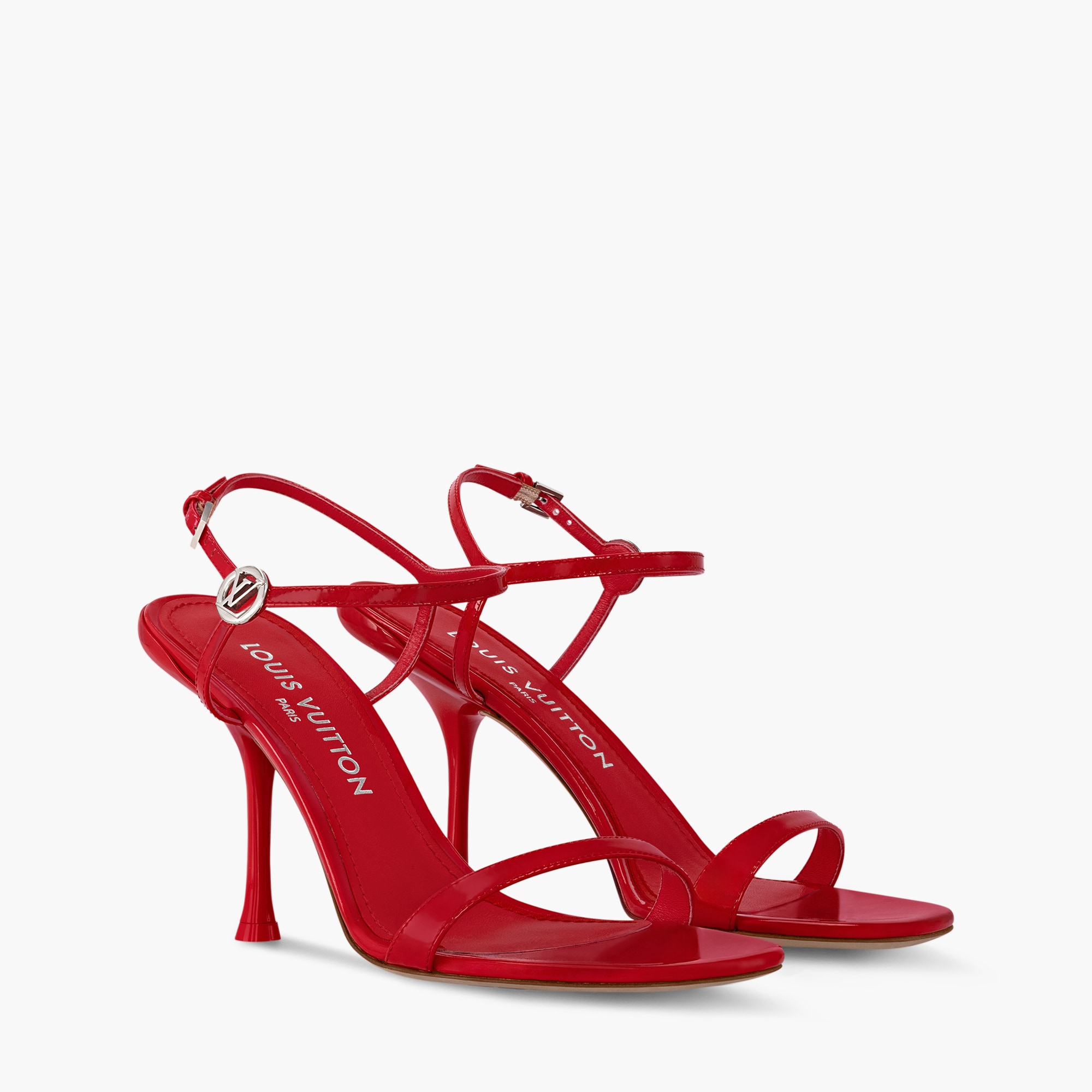 Vuitton Sandalias Louis Vuitton Zapatos Tacon Suela Roja Sandalia