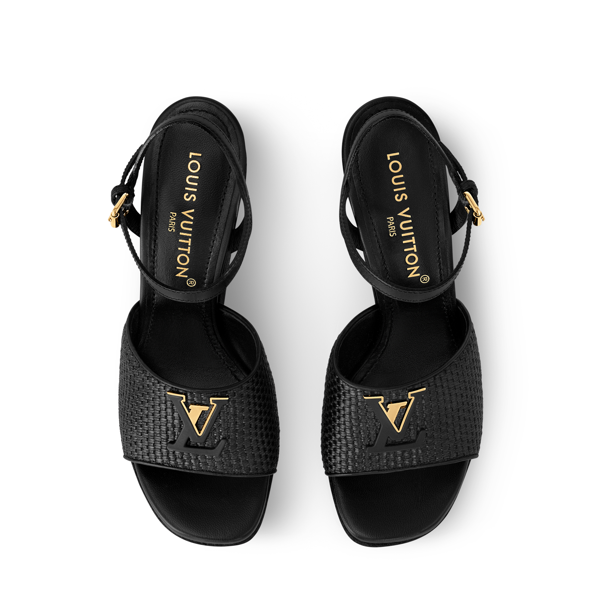 Sandalia con cuña LV Mare  Mujer Zapatos Sandalias y alpargatas | LOUIS VUITTON (Zoom de producto)